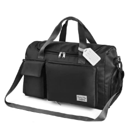 🎒 Flintronic 35L Faltbare Reisetasche Gepäcktasche - Schwarz #1 Angebot bei HelloDeals