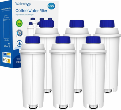 🌊 Waterdrop Filterkartuschen für De'Longhi® Kaffeemaschinen - Ersatz für DLSC002 Angebot bei HelloDeals