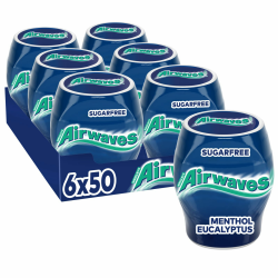 Airwaves Zuckerfrei Menthol & Eukalyptus Kaugummi Großpackung Angebot bei HelloDeals