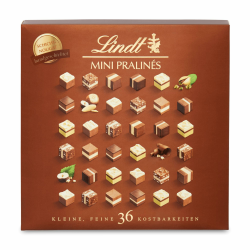 Angebot: Lindt Schokolade - Nougat Mini Pralinés | 165 g | Schachtel mit 36 Pralinen Angebot bei HelloDeals