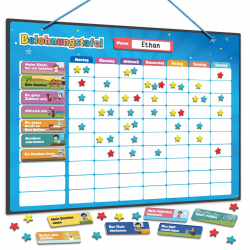 Smart Panda Belohnungstafel für Kinder - Belohnungssystem für Verantwortung 🌟🐼 Angebot bei HelloDeals