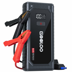 🚗🔋 GOOLOO GE3000 Starthilfe Powerbank | 3000A Auto Batterie Booster Angebot bei HelloDeals