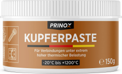 Prinox Profi Kupferpaste 150g - Hochtemperatur Kupferfett 🔥 Angebot bei HelloDeals