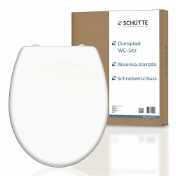 SCHÜTTE WC-Sitz mit Absenkautomatik und abnehmbarem Klodeckel Angebot bei HelloDeals