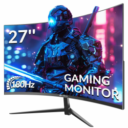 🎮 CRUA 27 Zoll Curved Gaming Monitor 165Hz/ 180Hz 🖥️ Angebot bei HelloDeals