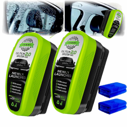 🚗 Laixa Glass Cleaner: Clearvision Autowindschutzscheibe Reiniger (2er Set) 🌟 Angebot bei HelloDeals