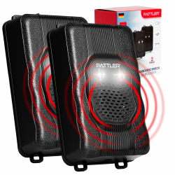 🚗🔊 PATTLER® Marderschreck Auto mit Blitzlicht - Effektiver Marderschutz - 2 Stück 2er-Packung 🚗🔊 Angebot bei HelloDeals