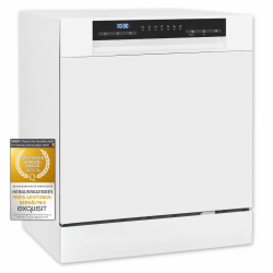🌟 Exquisit Mini-Geschirrspüler 55cm - Weiß - Kompakt & Effizient 🌟 Angebot bei HelloDeals