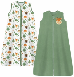 Chilsuessy 2er Pack Sommerschlafsack Baby Schlafsack 🌞👶🌿 Angebot bei HelloDeals