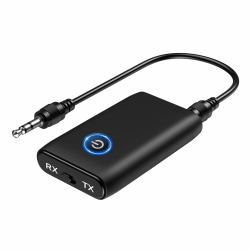 ORIA Bluetooth Aux Adapter, 2 in 1 Bluetooth 5.3 Empfänger Musik Adapter 🎵 Angebot bei HelloDeals