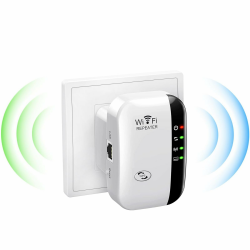 🚀 WLAN Repeater mit 300 Mbps und großer Reichweite | WiFi Extender Booster Angebot bei HelloDeals