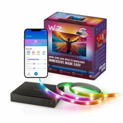 🌈🎮 WiZ HDMI Sync Box mit TV Beleuchtung | 4K | App-/Sprachsteuerung Angebot bei HelloDeals