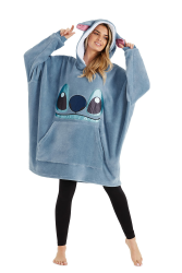 Disney Oversize Pullover Damen, Lilo und Stitch Kuschel Kapuzenpullover Damen und Teenager - Geschenke für Frauen 🌟 Angebot bei HelloDeals