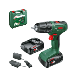 🔧🔋 Bosch Akkuschrauber EasyDrill 18V-40 (2 Akku 2,0 Ah, 18 Volt System, im Koffer) 40Nm | 13mm Bohrfutter 2x 2.0 Ah Akku Angebot bei HelloDeals