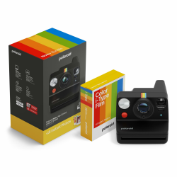 📸 Polaroid Now+ Gen 3 Sofortbildkamera Bundle mit Bluetooth-Verbindung - Schwarz Angebot bei HelloDeals