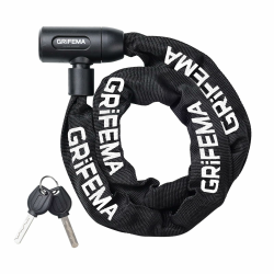 🔒 GRIFEMA Fahrradschloss | Hohe Sicherheit | Anti-Diebstahl Kettenschloss Angebot bei HelloDeals