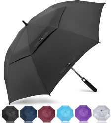 🌂 ZOMAKE Regenschirm Sturmfest Groß,M/L/XL/XXL Golf Umbrella Stockschirm 🌂 Angebot bei HelloDeals
