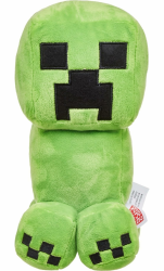 🎮 Mattel Minecraft - Creeper Plüschfigur, ca. 21 cm, weich, Geschenk zum Sammeln für Fans, Spielzeug ab 3 Jahren HBN40 Mehrfarbig 🧸 Angebot bei HelloDeals