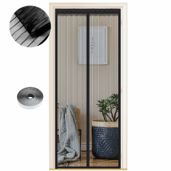 Fliegengitter Tür Magnet Insektenschutz 105x200cm 🦟🚪 Angebot bei HelloDeals