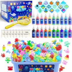 Hot Bee Aqua Gelz Set, DIY Kreatives Spielzeug ab 4 5 6 7 Jahre Mädchen 🌈🧚‍♀️🎨 Angebot bei HelloDeals