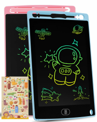 [2 Pack] LCD Schreibtafel 8,5 Zoll - Tragbares Löschbares Zeichenbrett für Kinder 👦👧 Angebot bei HelloDeals
