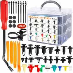 NCKIHRKK Befestigungsclips Set - 965 Stück Auto Befestigung Clips Universal 🚗 Angebot bei HelloDeals