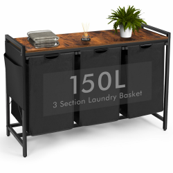 TESSTINA Wäschekorb 3 Fächer 🧺🧺🧺 Angebot bei HelloDeals