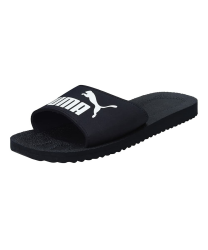 🔥 PUMA Unisex Adults' PURECAT Slides 43 EU Peacoat White 🔥 Angebot bei HelloDeals
