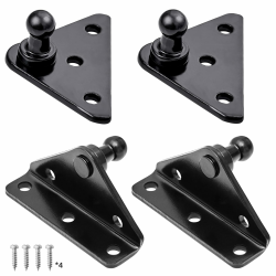 ARANA 10MM Kugelzapfenhalterung für Gasfeder Gasfederbeine Lift Stützen Stoßdämpfer Federstütze 4PCS, Schwarz 10mm Eisenhaltig ⚙️🔩 Angebot bei HelloDeals