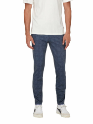 👖 Nur & Söhne Herren Chino Hose ONSMARK Slim Fit Chino Hose 34W / 32L Dress Blues - Angebot Angebot bei HelloDeals