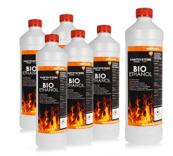 🔥 Angebot: Bio Alkohol 100% 6 x 1 Liter - BIOETHANOL für Alkohol-Kamine! 🔥 Angebot bei HelloDeals