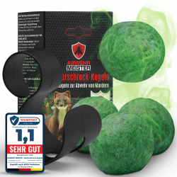 🚗 ABWEHR MEISTER NEUHEIT - 4X Marderschreck-Kugeln inkl. PKW-Halterung 🐾 Angebot bei HelloDeals
