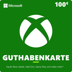 🎮 Xbox Guthaben | 100 EUR | Xbox Series X|S, Xbox One & Windows [Download Code] € 100 Standard 🎁 Angebot bei HelloDeals