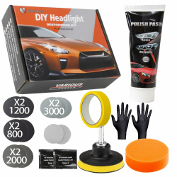 🚗🔦 Professionelles Auto Scheinwerfer Restaurierungsset - 2 Angebot bei HelloDeals
