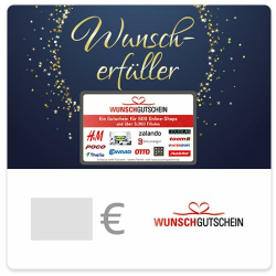 🎁 WUNSCHGUTSCHEIN - Das perfekte Geschenk 🌟 500 Einlösepartner 🇩🇪 - Per E-Mail 📧 15 Wunscherfüller Gold Angebot bei HelloDeals
