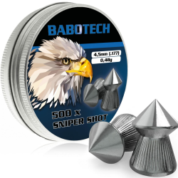 500 Präzisions 4.5mm Diabolos - Babotech Luftgewehr Luftpistole Dose 🎯 Angebot bei HelloDeals