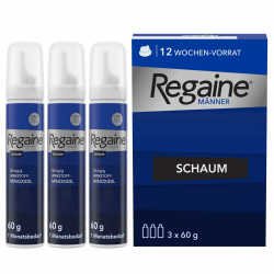 🌟 ANGEBOT: REGAINE Männer Schaum 3-Monatspackung - Stoppt Haarausfall und regt das Haarwachstum an! 🌟 Angebot bei HelloDeals