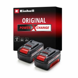 🔋🛠️ Original Einhell Akku PXC-Twinpack 4,0 Ah Power X-Change (Li-Ion, 18 V, 2x 4,0 Ah) Angebot bei HelloDeals