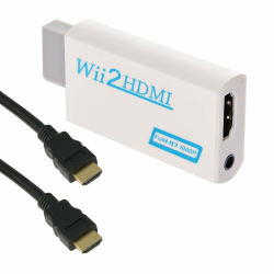 🎮📺 GoldOars Wii zu HDMI Adapter 1080P/720P HD Converter! 🔊🔌 Angebot bei HelloDeals