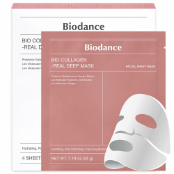 🌿🌸 Biodance Bio Collagen Real Deep Mask (4x 34g)136g - 50% Rabatt! Angebot bei HelloDeals