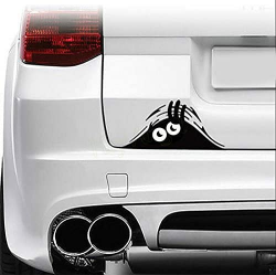 SKS Distribution® 3D Lustiges Guckendes Monster Cartoon Auto-Aufkleber Vinyl Abzeichen Emblem Aufkleber 🚗👹 Angebot bei HelloDeals