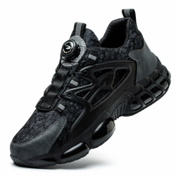 GemChve Arbeitsschuhe Sicherheitsschuhe 🥾 Herren Damen Stahlkappen Anti-Smashing 🛡️ Angebot bei HelloDeals