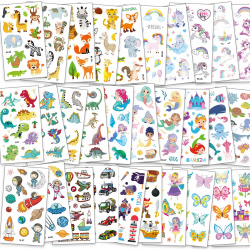 FUHOMI - Tattoo Kinder Mädchen Jungen - 350+ Kindertattoos 🦋 Angebot bei HelloDeals