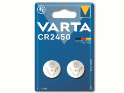 🔋 VARTA Batterien Knopfzelle CR2450, 2 Stück 🛡️ Angebot bei HelloDeals