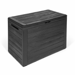 Angebot: Kreher Kompakte Kissenbox/Aufbewahrungsbox in Anthrazit mit 190 Liter Volumen ⭐️🌿 Angebot bei HelloDeals