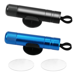 🚨🔨 UptVin 2 Stück Auto Sicherheitshammer - Blau & Schwarz 🚗💥 Angebot bei HelloDeals