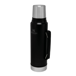 Stanley Classic Legendary Thermosflasche 1L - Matte Black Angebot bei HelloDeals