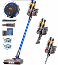 🌪️ MIBODE Akku Staubsauger mit 45000Pa Saugkraft und Smart Display Angebot bei HelloDeals