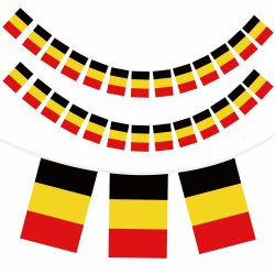 🇧🇪 Belgische Flagge 14 x 21 cm - Perfekt für Sportveranstaltungen! Angebot bei HelloDeals