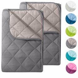 Angebot: 2er Set Microfaser Sommer Steppbett 135x200 - Grau & Hellgrau 😍 Angebot bei HelloDeals